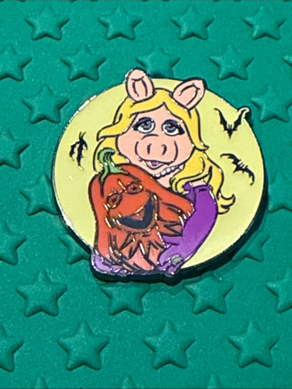 Disney Miss Piggy Halloween Enamel Brooch - Yellow, Pink, Purple, Orange, Green